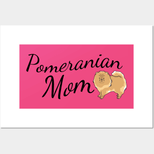 Pomeranian Dog Mom Posters and Art